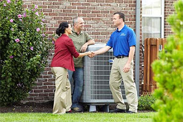 Heating and cooling service