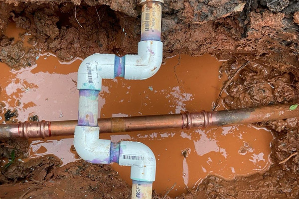 Water line repair Roswell GA
